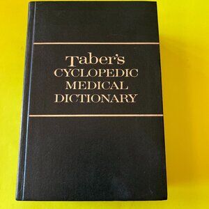 Book: Taber’s Cyclopedic Medical Dictionary by F.A. Davis (edition 15)